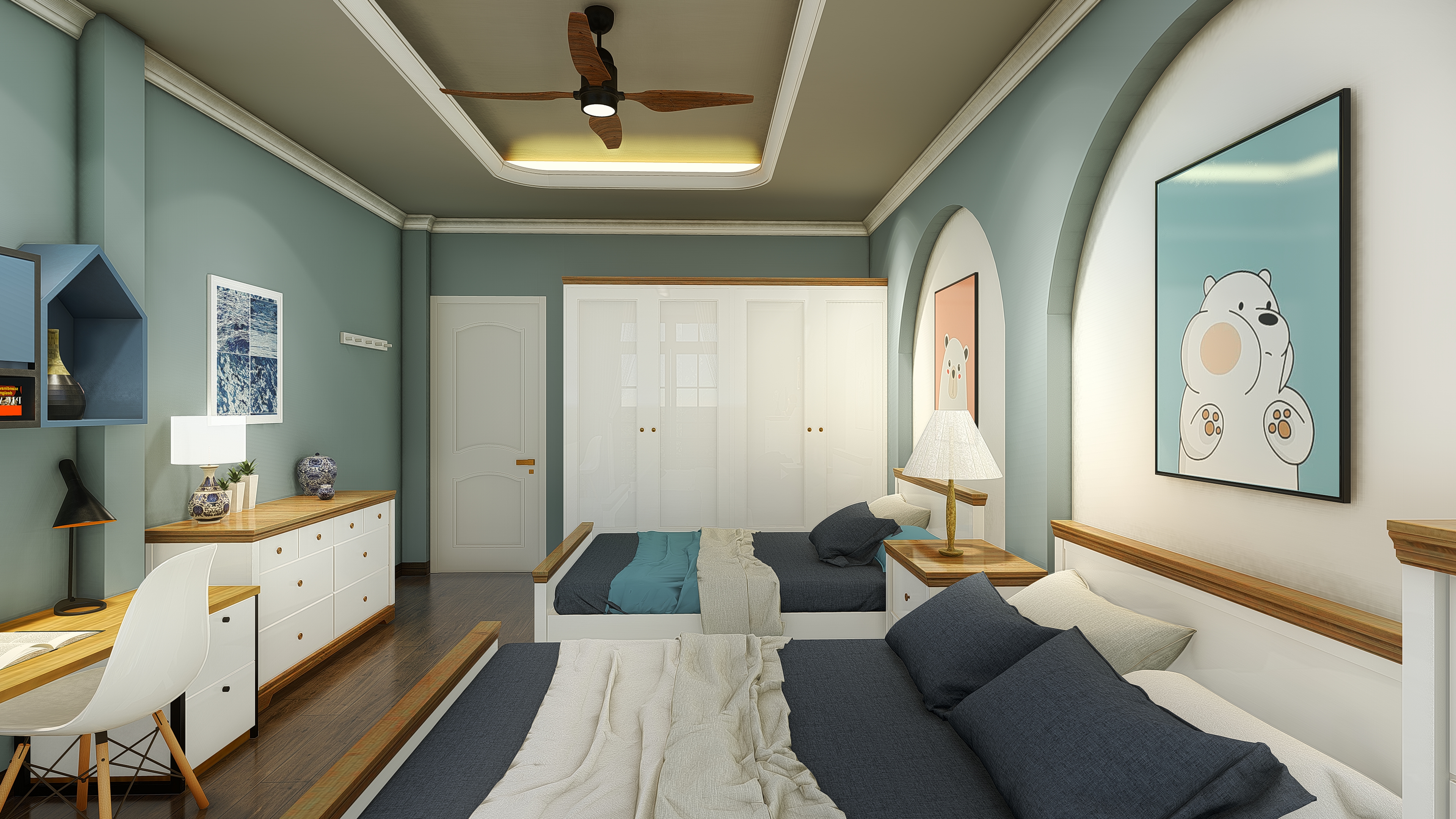 Thiết kế Nhà Mặt Phố tại Hồ Chí Minh T-House design 1586694388 27