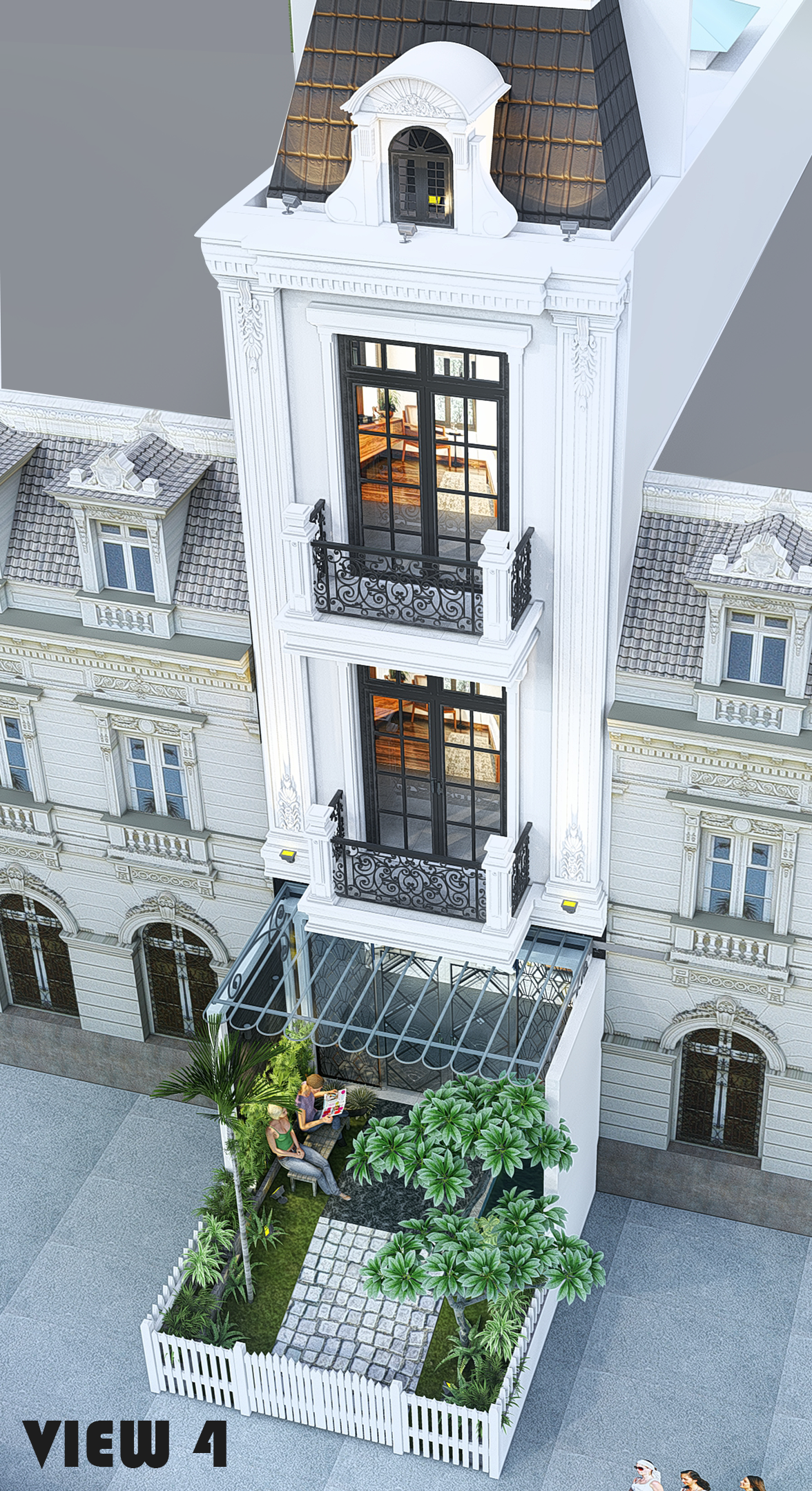 Thiết kế Nhà Mặt Phố tại Hồ Chí Minh T-House design 1586694407 2