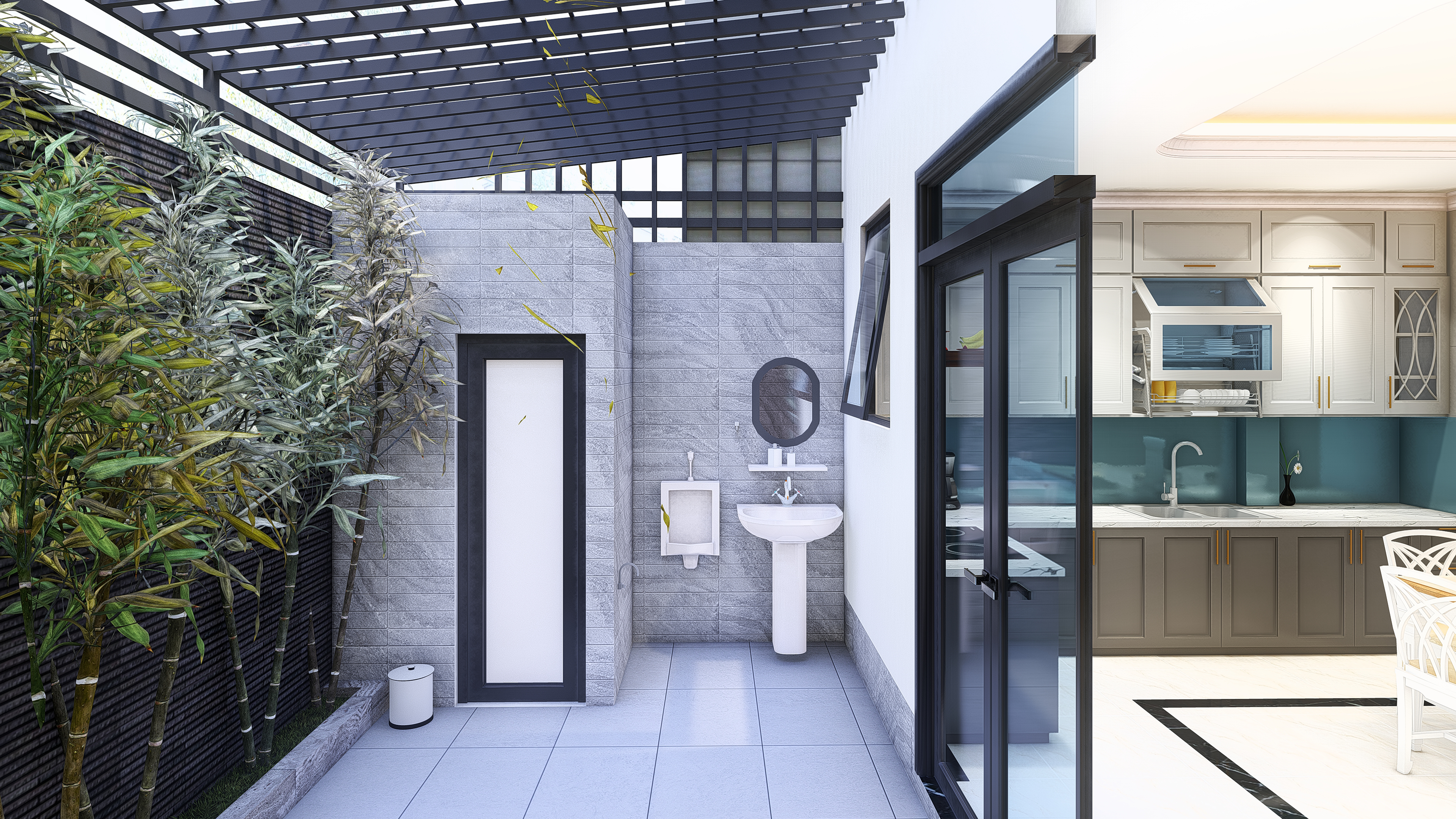 Thiết kế Nhà Mặt Phố tại Hồ Chí Minh T-House design 1586694434 31