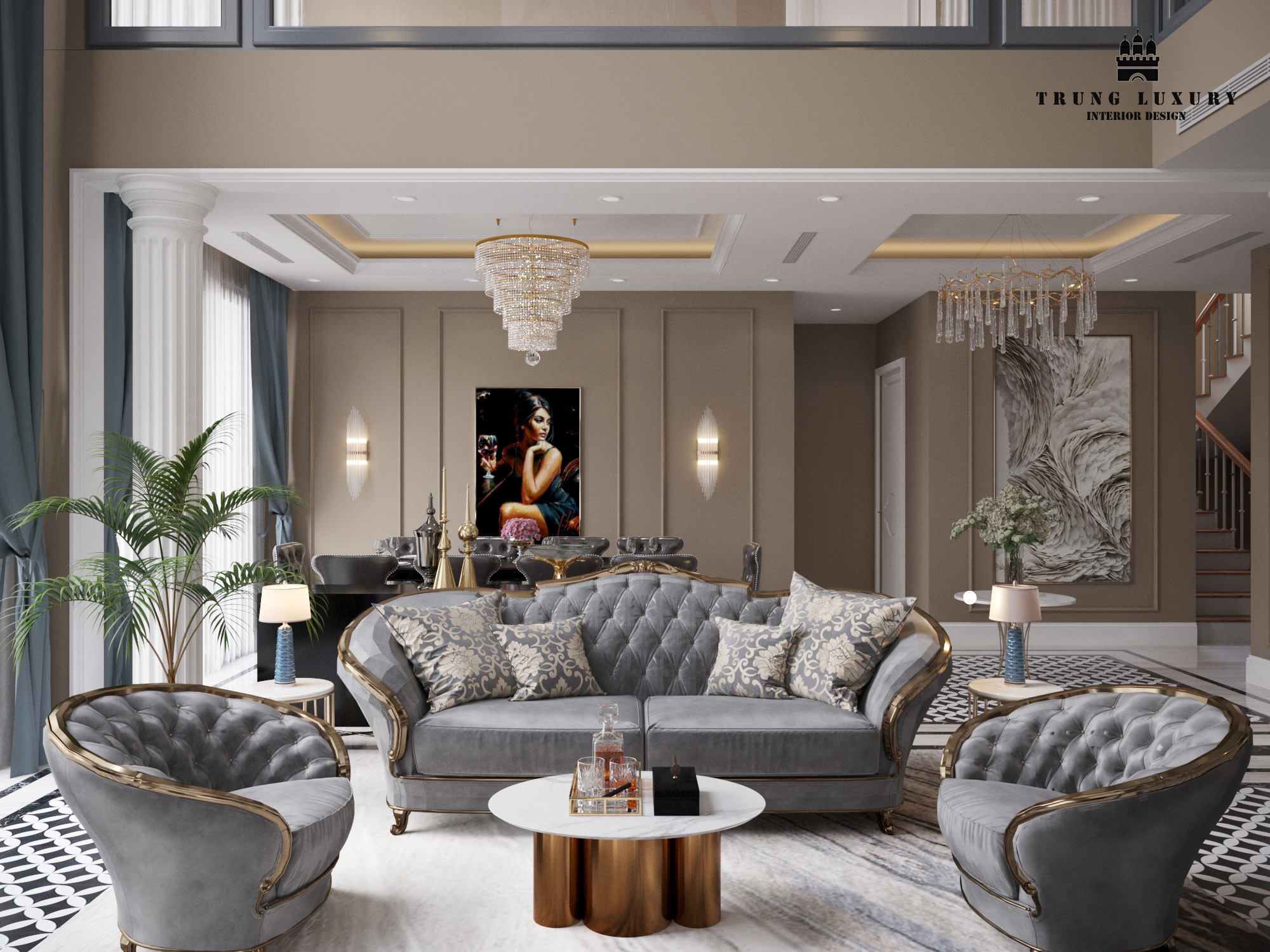 Thiết kế nội thất Chung Cư tại Hà Nội Dự án căn hộ duplex The Zei Mỹ đình 1586867240 2