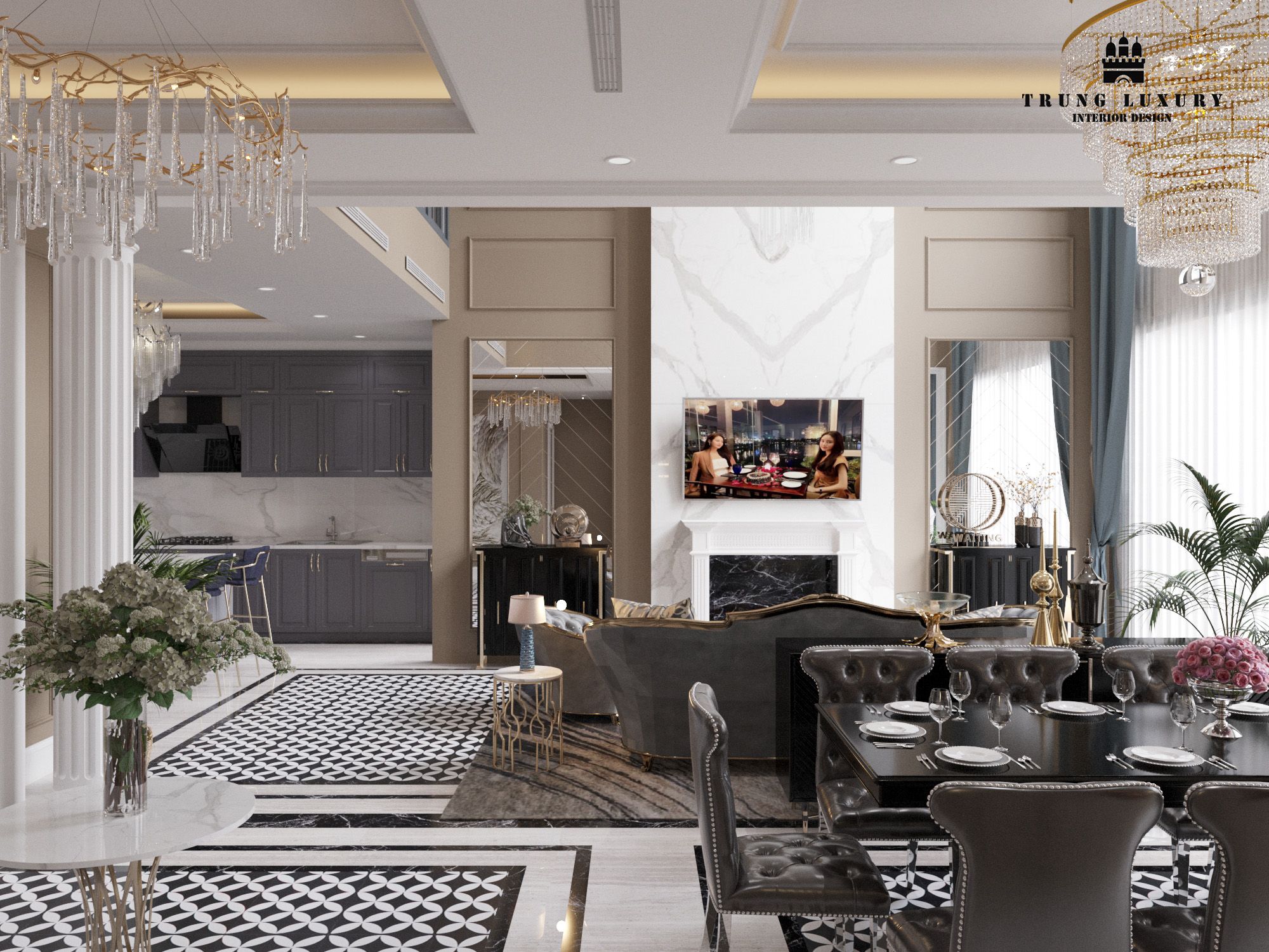 Thiết kế nội thất Chung Cư tại Hà Nội Dự án căn hộ duplex The Zei Mỹ đình 1586867241 3