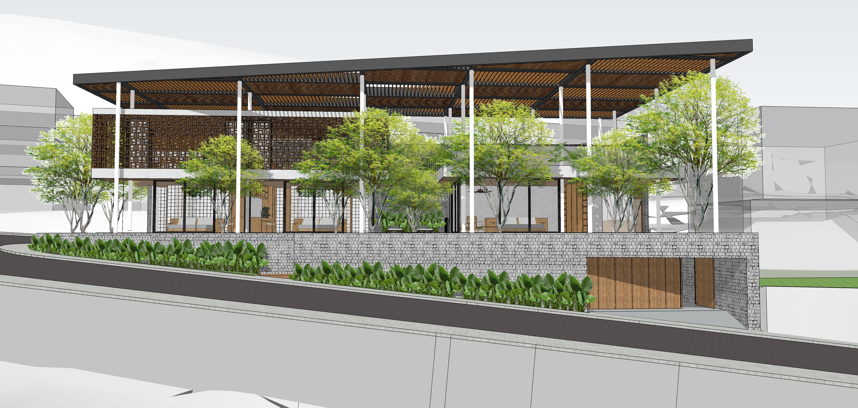 Thiết kế Biệt Thự tại Khánh Hòa Tư Long Villa 1586867247 0