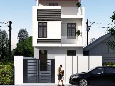 Thiết kế Nhà tại Hà Nội Nhà dân- cải tạo