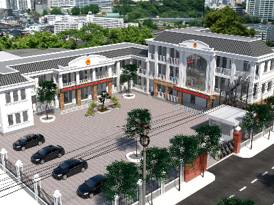 Thiết kế Công Trình Công Cộng tại Hà Nội Cải tạo, xây mới UBND phường Mai Dịch