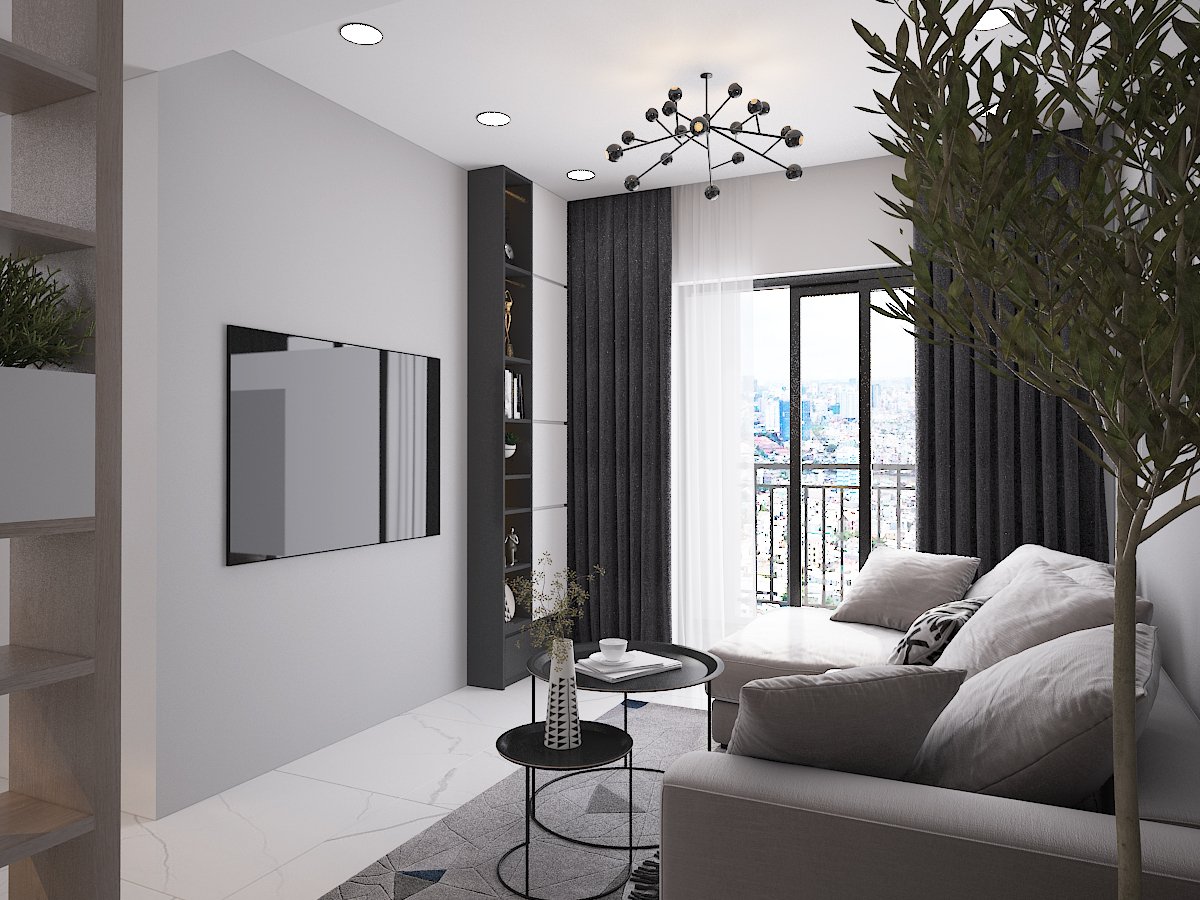 Thiết kế nội thất Chung Cư tại Hồ Chí Minh CĂN HỘ SAIGON SOUTH RESIDENSES - TYPE F 1587109563 3