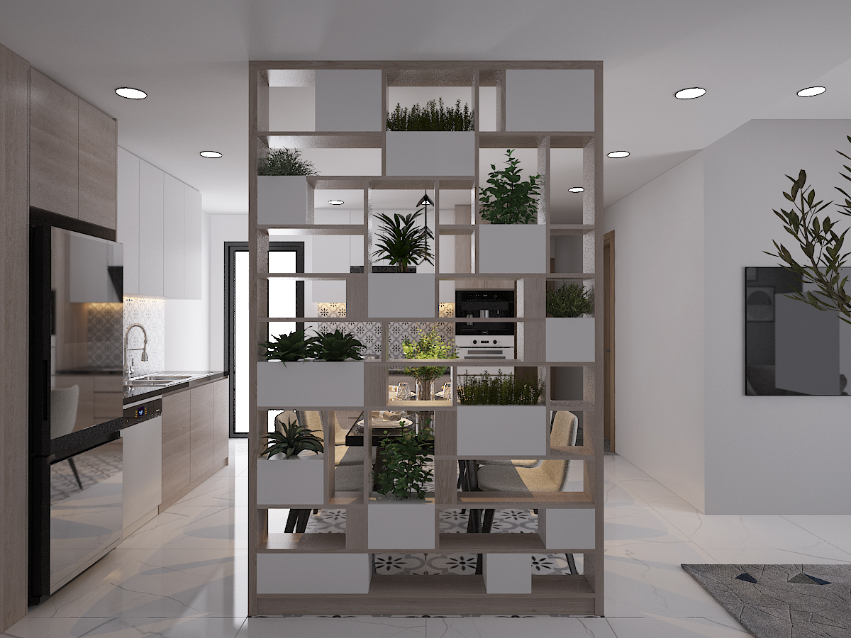 Thiết kế nội thất Chung Cư tại Hồ Chí Minh CĂN HỘ SAIGON SOUTH RESIDENSES - TYPE F 1587109563 5