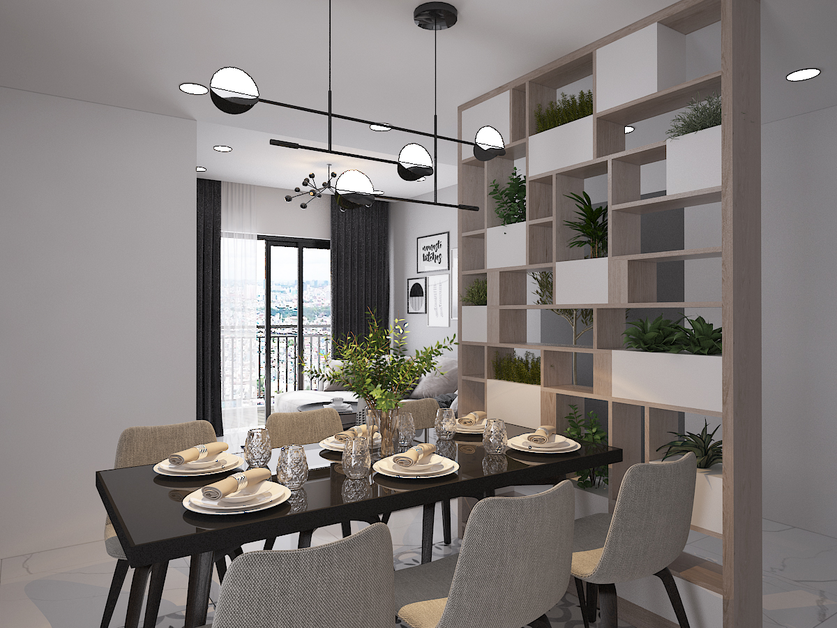 Thiết kế nội thất Chung Cư tại Hồ Chí Minh CĂN HỘ SAIGON SOUTH RESIDENSES - TYPE F 1587109563 7