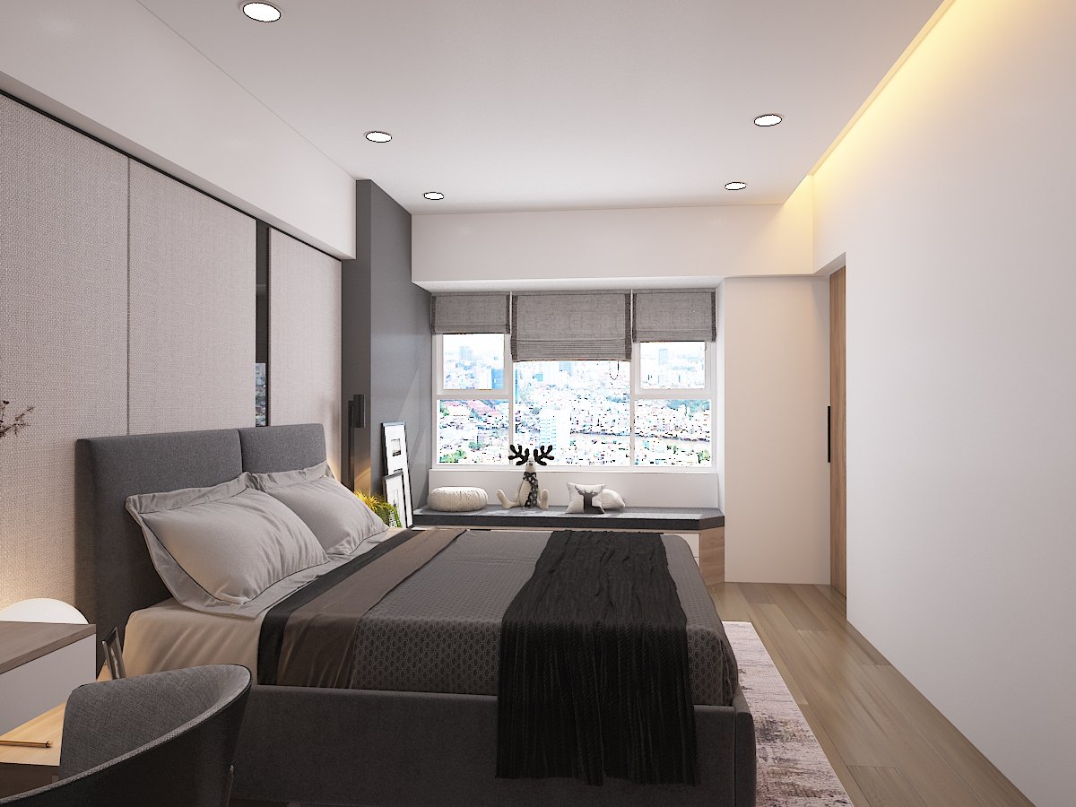 Thiết kế nội thất Chung Cư tại Hồ Chí Minh CĂN HỘ SAIGON SOUTH RESIDENSES - TYPE F 1587109566 11