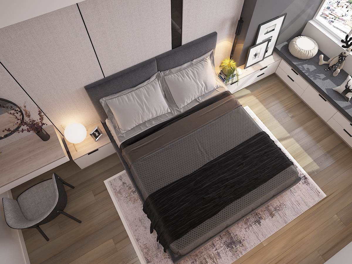 Thiết kế nội thất Chung Cư tại Hồ Chí Minh CĂN HỘ SAIGON SOUTH RESIDENSES - TYPE F 1587109566 13