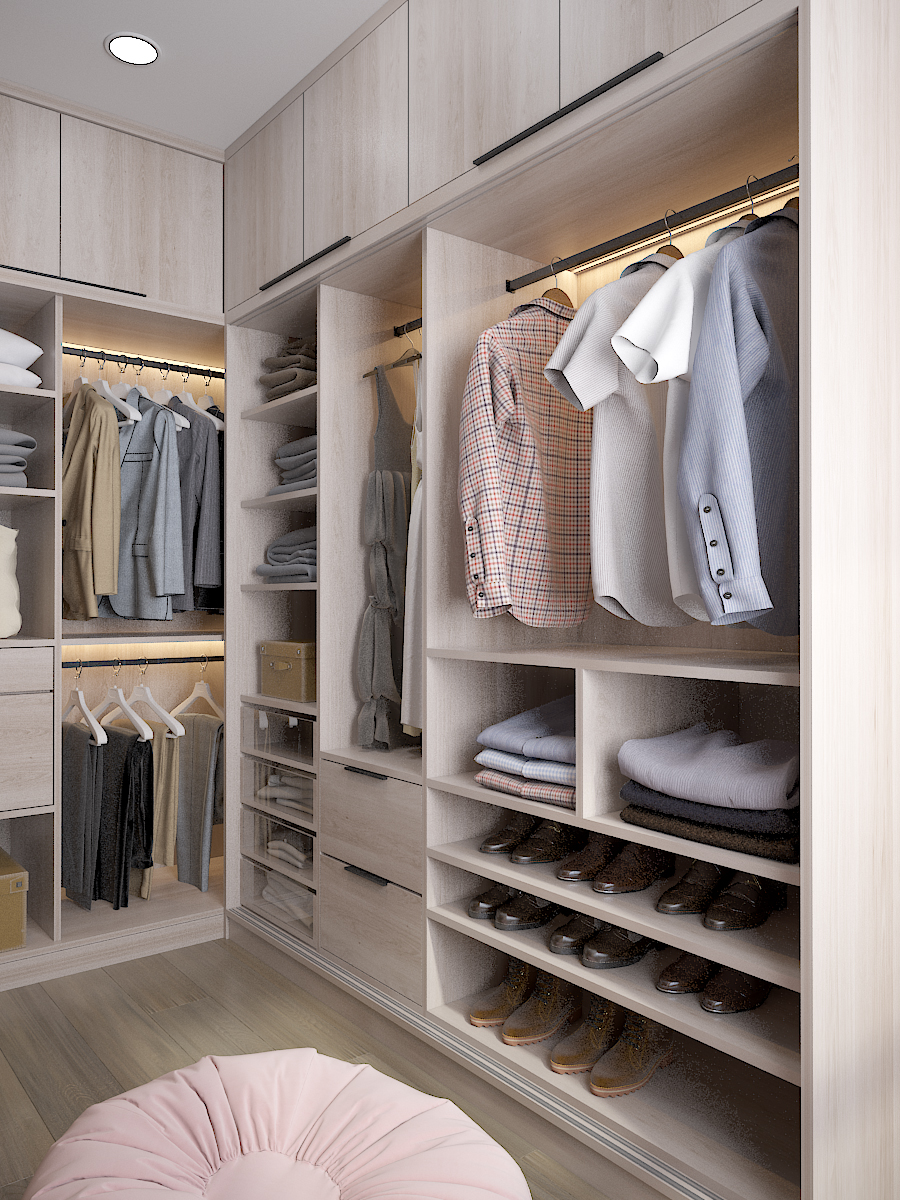 Thiết kế nội thất Chung Cư tại Hồ Chí Minh CĂN HỘ SAIGON SOUTH RESIDENSES - TYPE F 1587109567 15