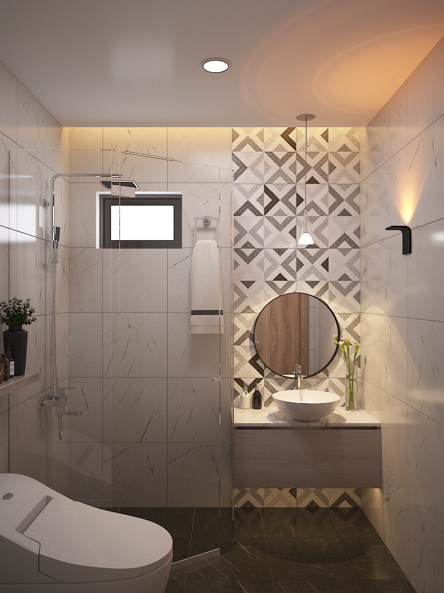 Thiết kế nội thất Chung Cư tại Hồ Chí Minh CĂN HỘ SAIGON SOUTH RESIDENSES - TYPE F 1587109567 20