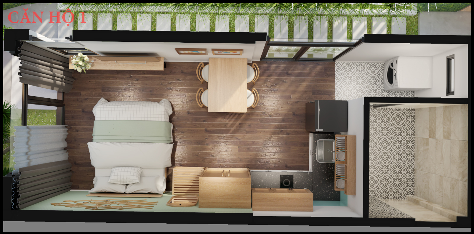 Thiết kế Nhà Mặt Phố tại Đà Nẵng Căn hộ cho thuê 1587629449 8