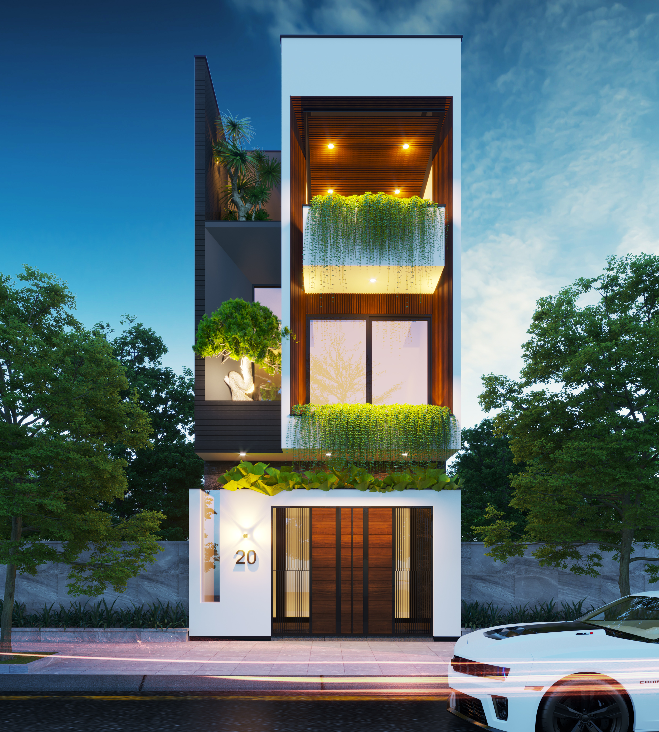 Thiết kế Nhà Mặt Phố tại Đà Nẵng V HOUSE 1587711495 0