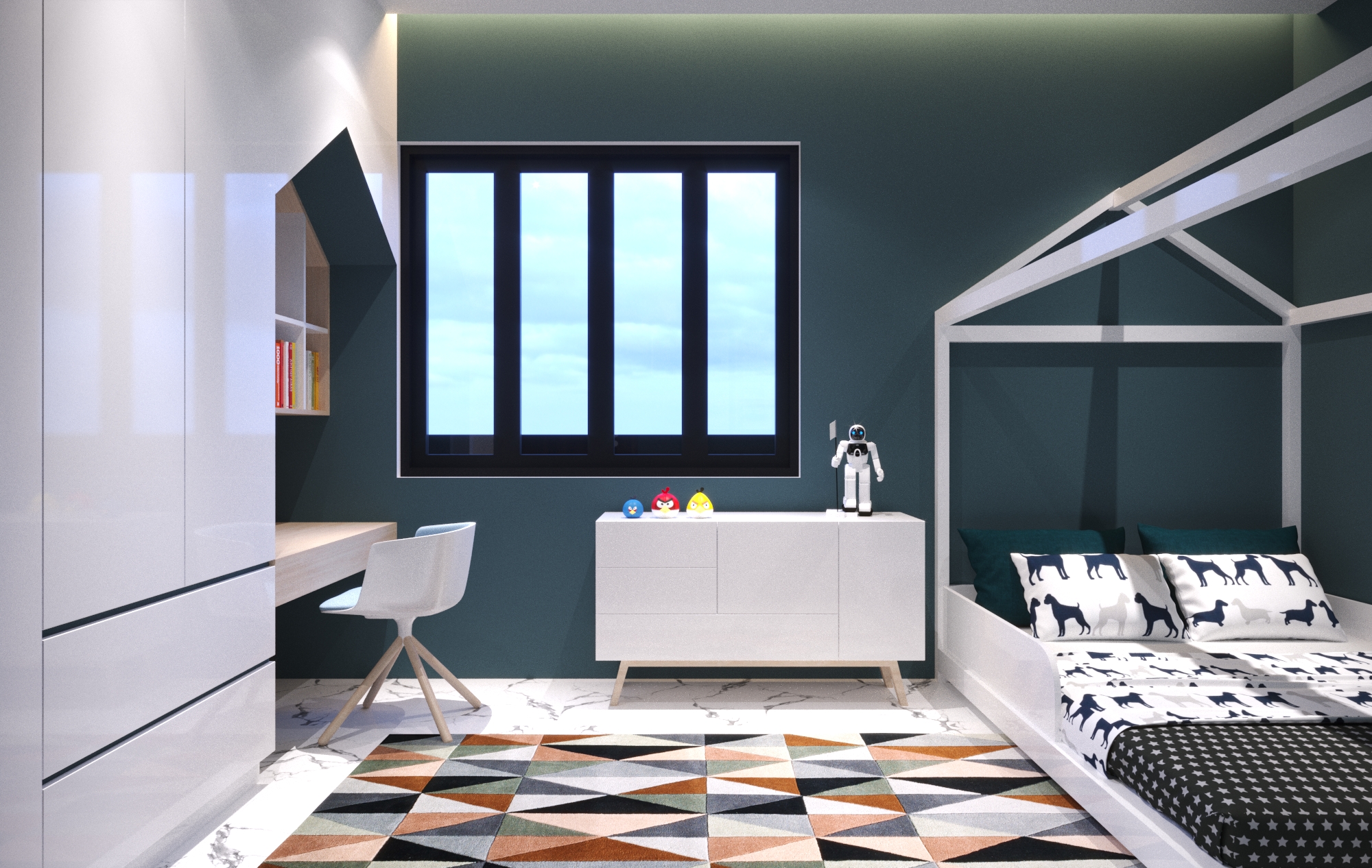 Thiết kế Nhà Mặt Phố tại Đà Nẵng V HOUSE 1587711495 8