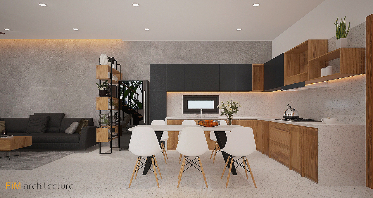 Thiết kế Nhà Mặt Phố tại Thừa Thiên Huế Nhà anh Quý 1588324582 5