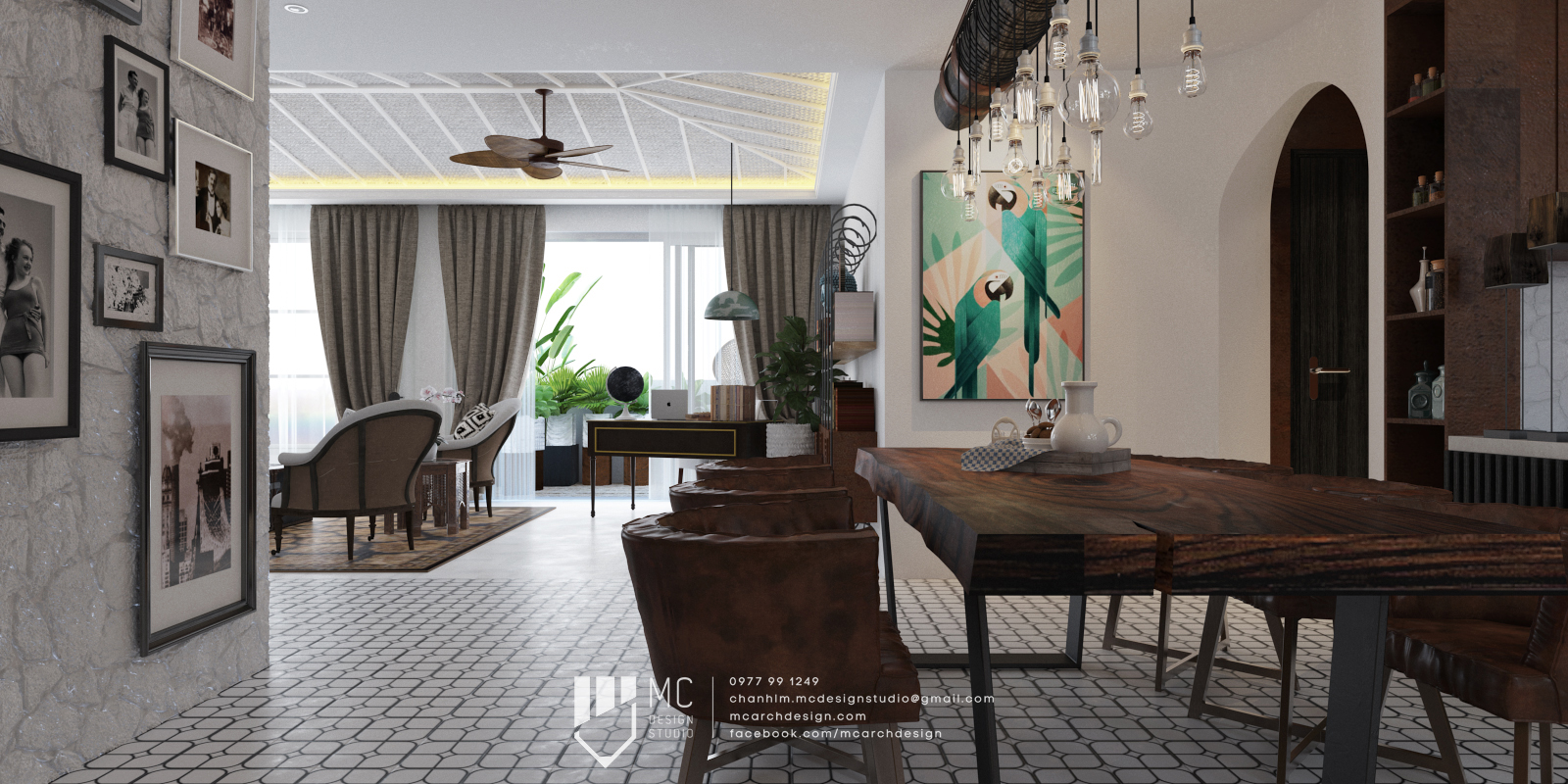 Thiết kế nội thất Chung Cư tại Hồ Chí Minh RIVIERA POINT - 4BS1 1588587333 3