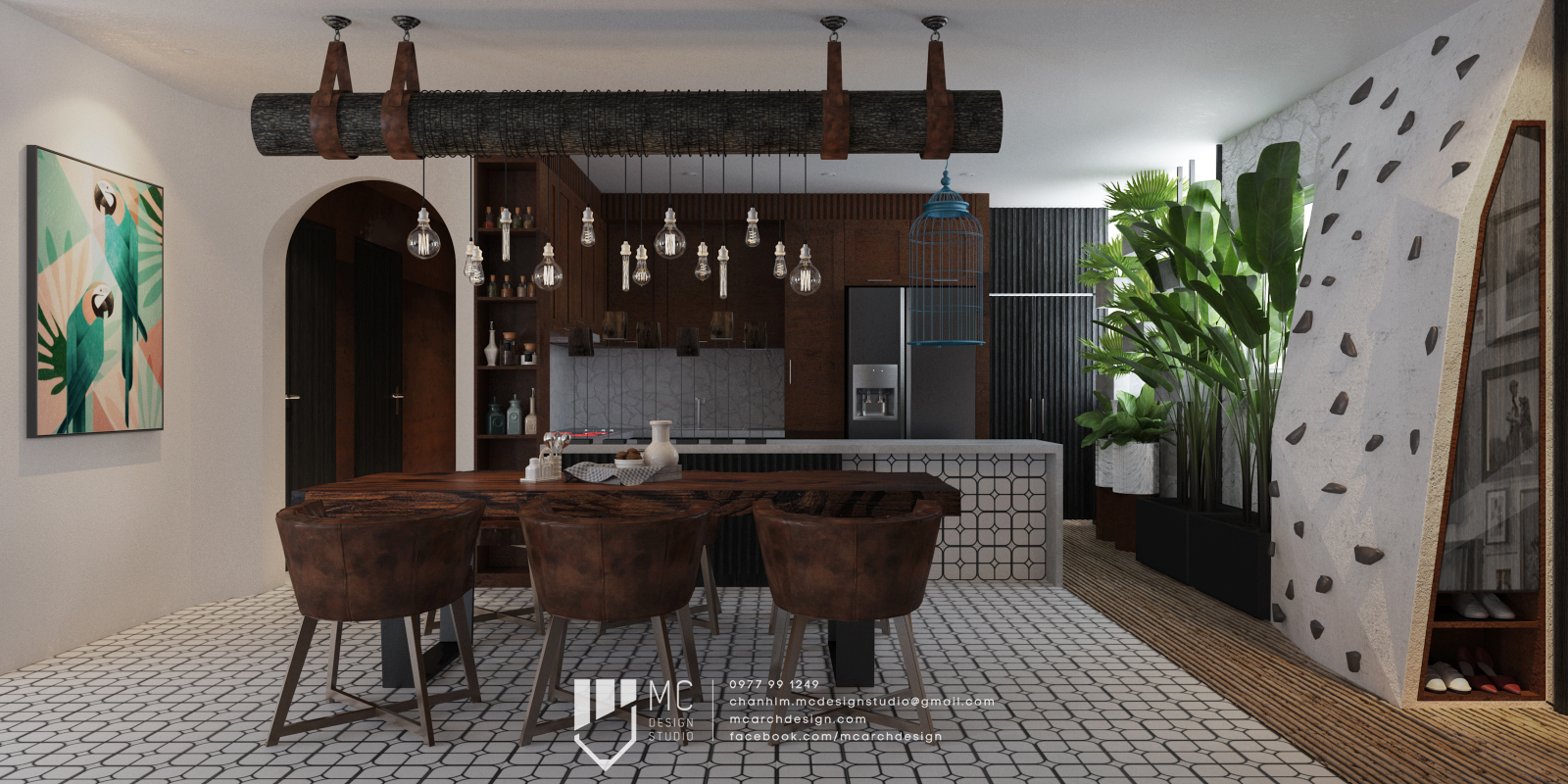 Thiết kế nội thất Chung Cư tại Hồ Chí Minh RIVIERA POINT - 4BS1 1588587334 4