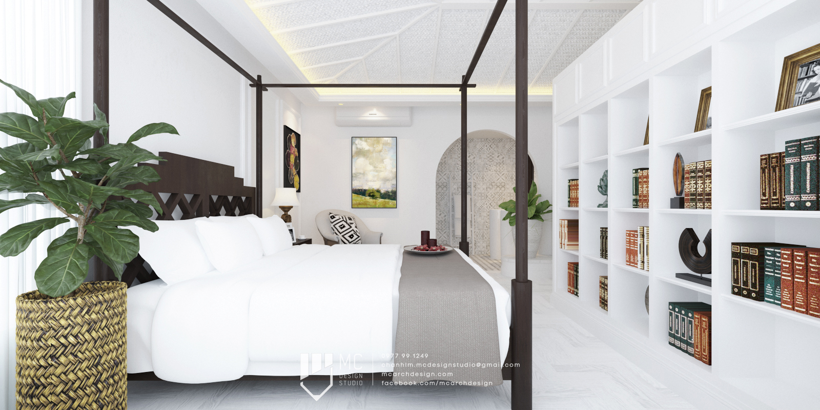 Thiết kế nội thất Chung Cư tại Hồ Chí Minh RIVIERA POINT - 4BS1 1588587334 6