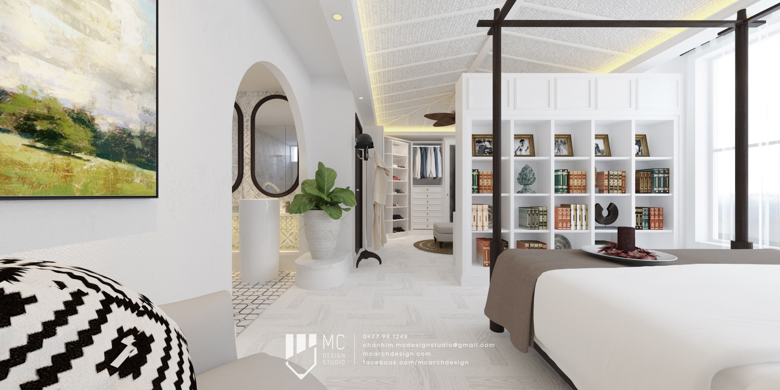 Thiết kế nội thất Chung Cư tại Hồ Chí Minh RIVIERA POINT - 4BS1 1588587334 8