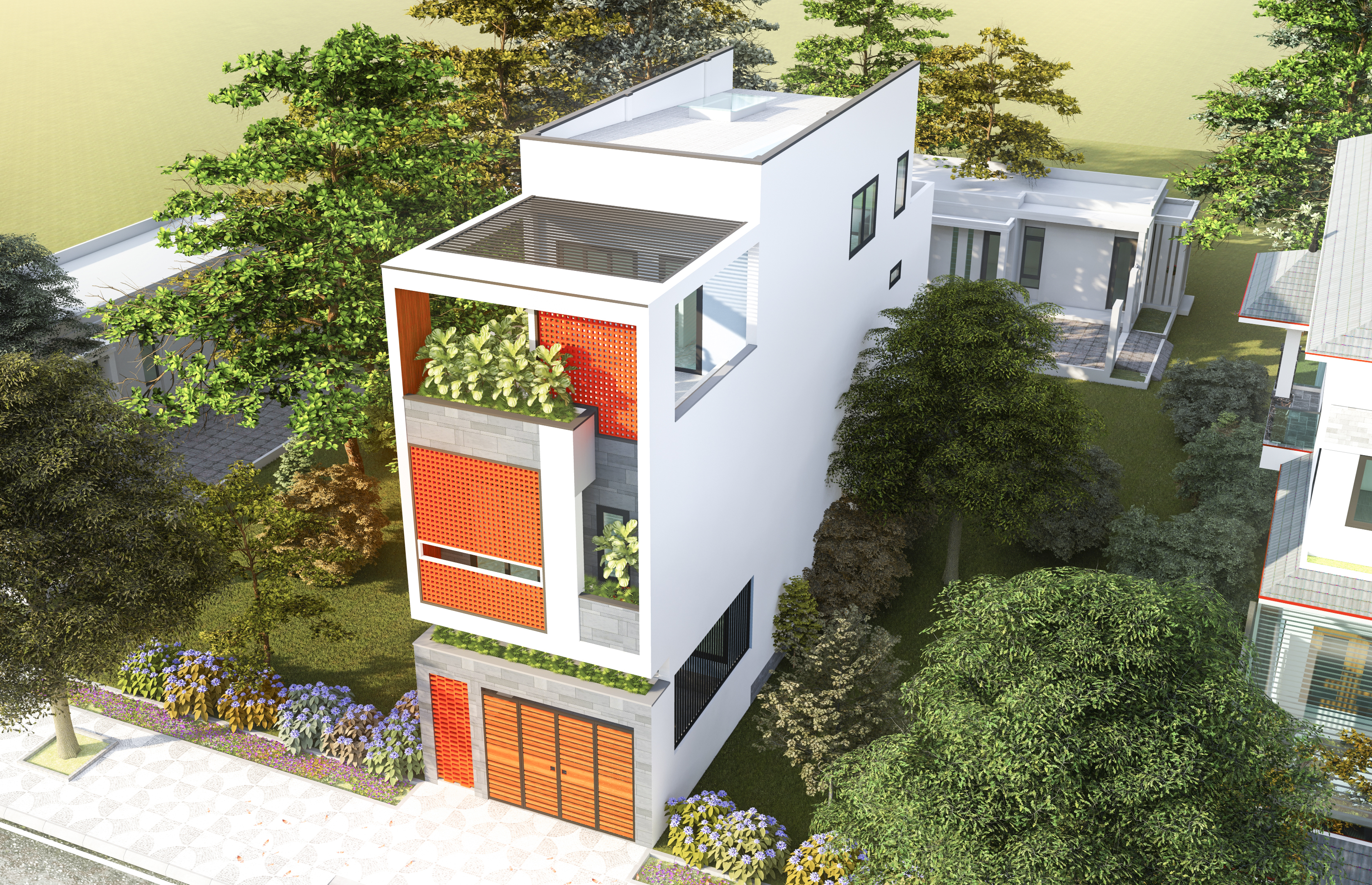 Thiết kế Nhà Mặt Phố tại Hồ Chí Minh NHÀ A MINH 1588718845 5