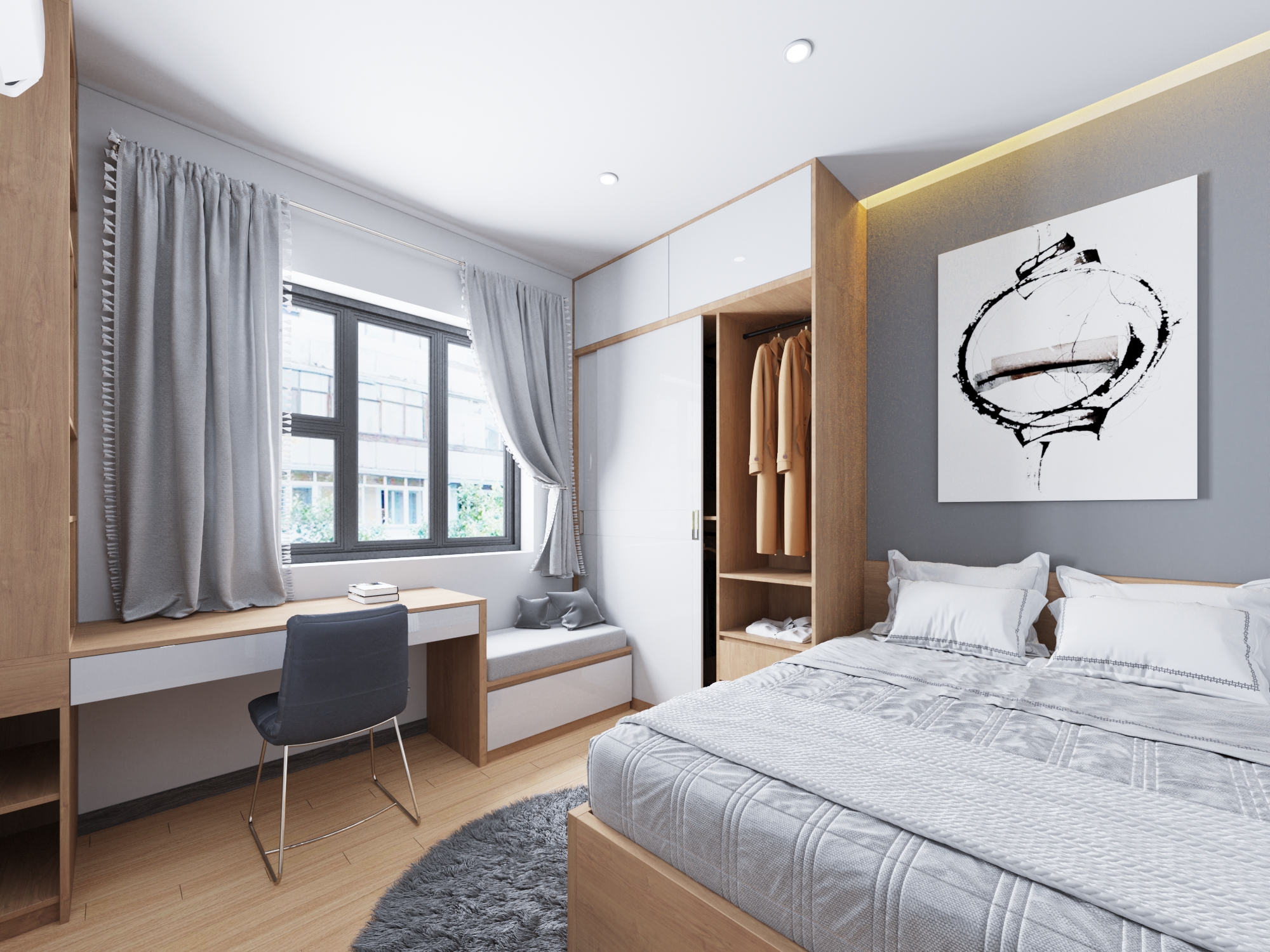 Thiết kế nội thất Chung Cư tại Thanh Hóa Chung cư Xuân Mai Thanh Hóa 1588823740 10