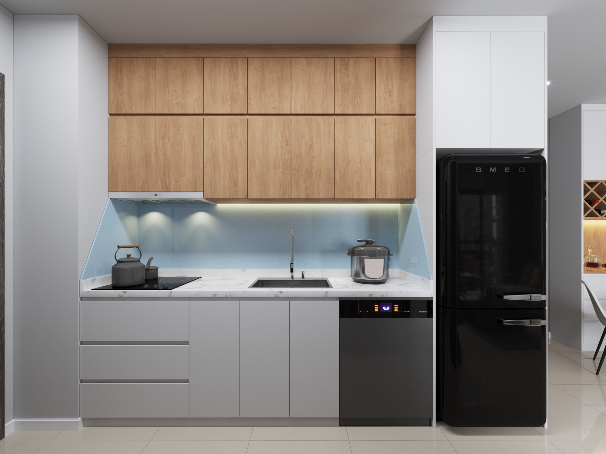 Thiết kế nội thất Chung Cư tại Thanh Hóa Chung cư Xuân Mai Thanh Hóa 1588823741 13