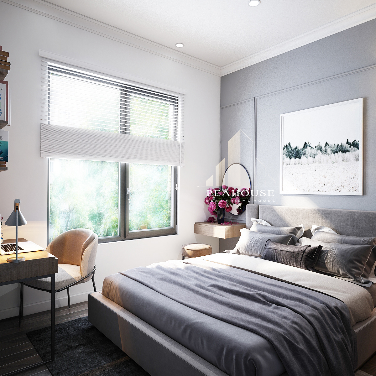 Thiết kế nội thất Chung Cư tại Hồ Chí Minh Chị Oanh_Mizuki Park 1589258287 4