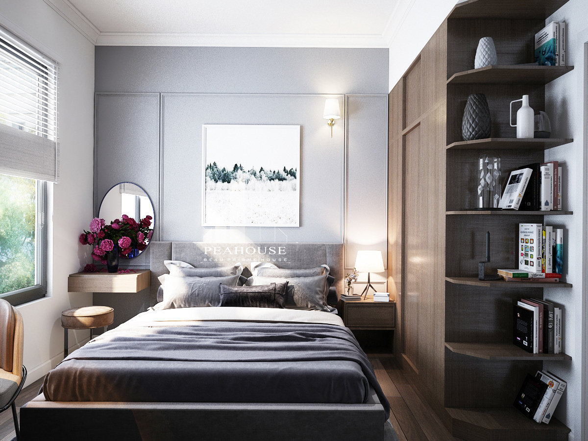 Thiết kế nội thất Chung Cư tại Hồ Chí Minh Chị Oanh_Mizuki Park 1589258287 5