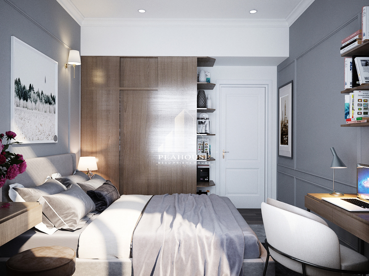 Thiết kế nội thất Chung Cư tại Hồ Chí Minh Chị Oanh_Mizuki Park 1589258290 7