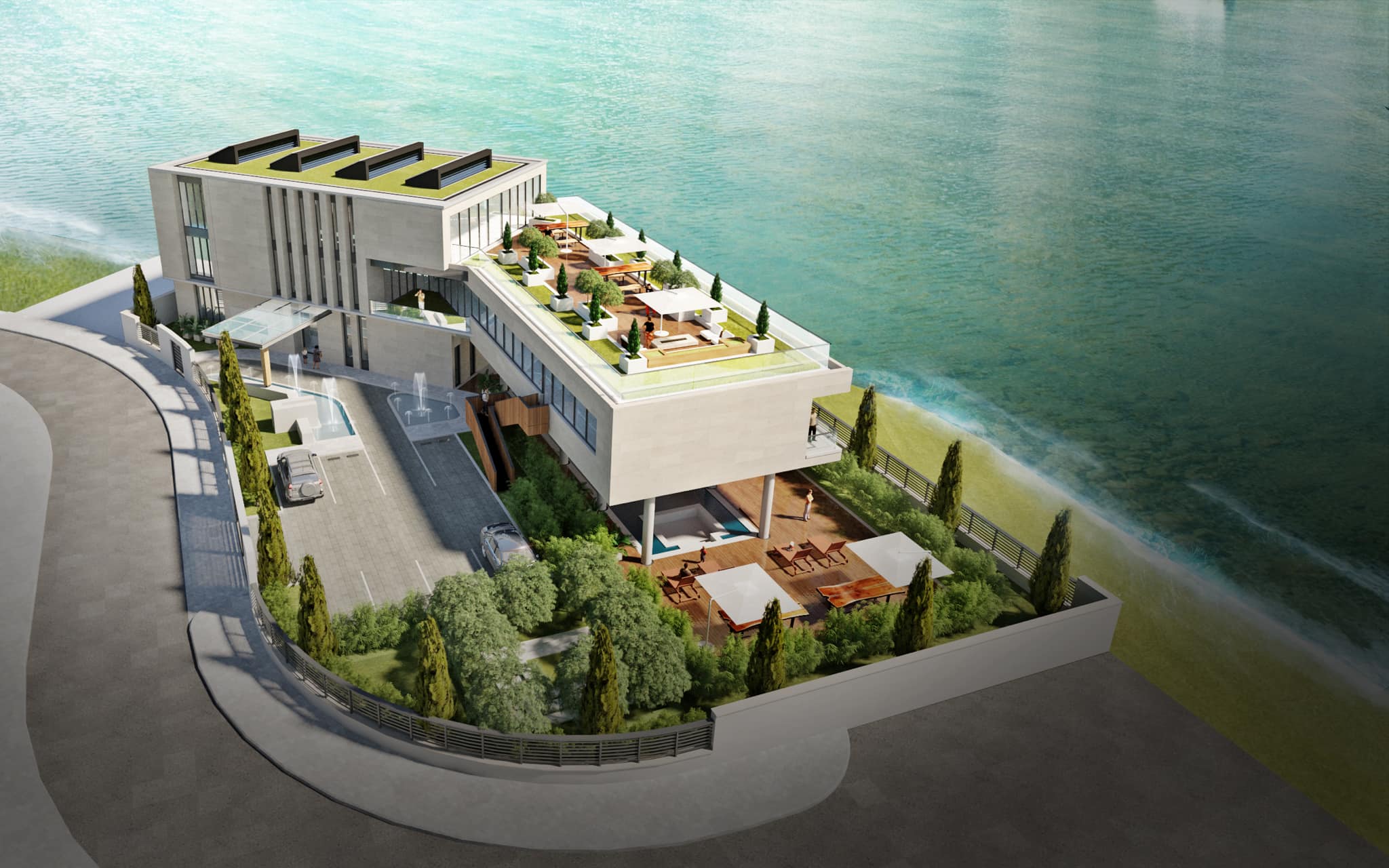 Thiết kế Biệt Thự tại Hồ Chí Minh Riverview Villa Concept 1589536451 0