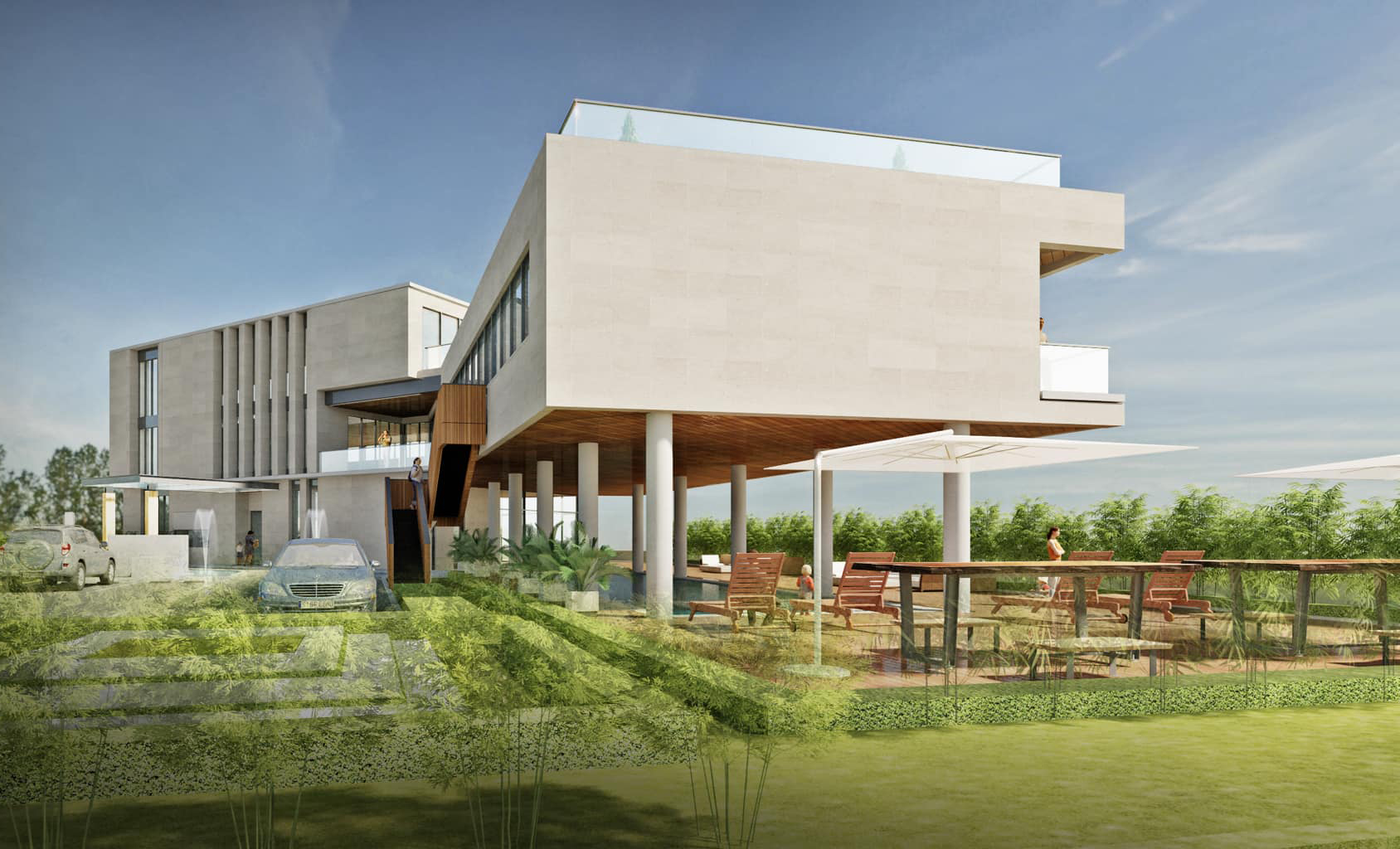 Thiết kế Biệt Thự tại Hồ Chí Minh Riverview Villa Concept 1589536451 4