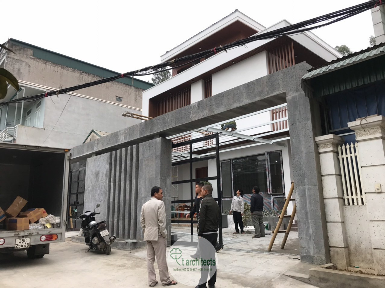 Thiết kế Biệt Thự tại Thanh Hóa Villa hiện đại nhà chú Hùng- Thanh Hóa 1589765921 10