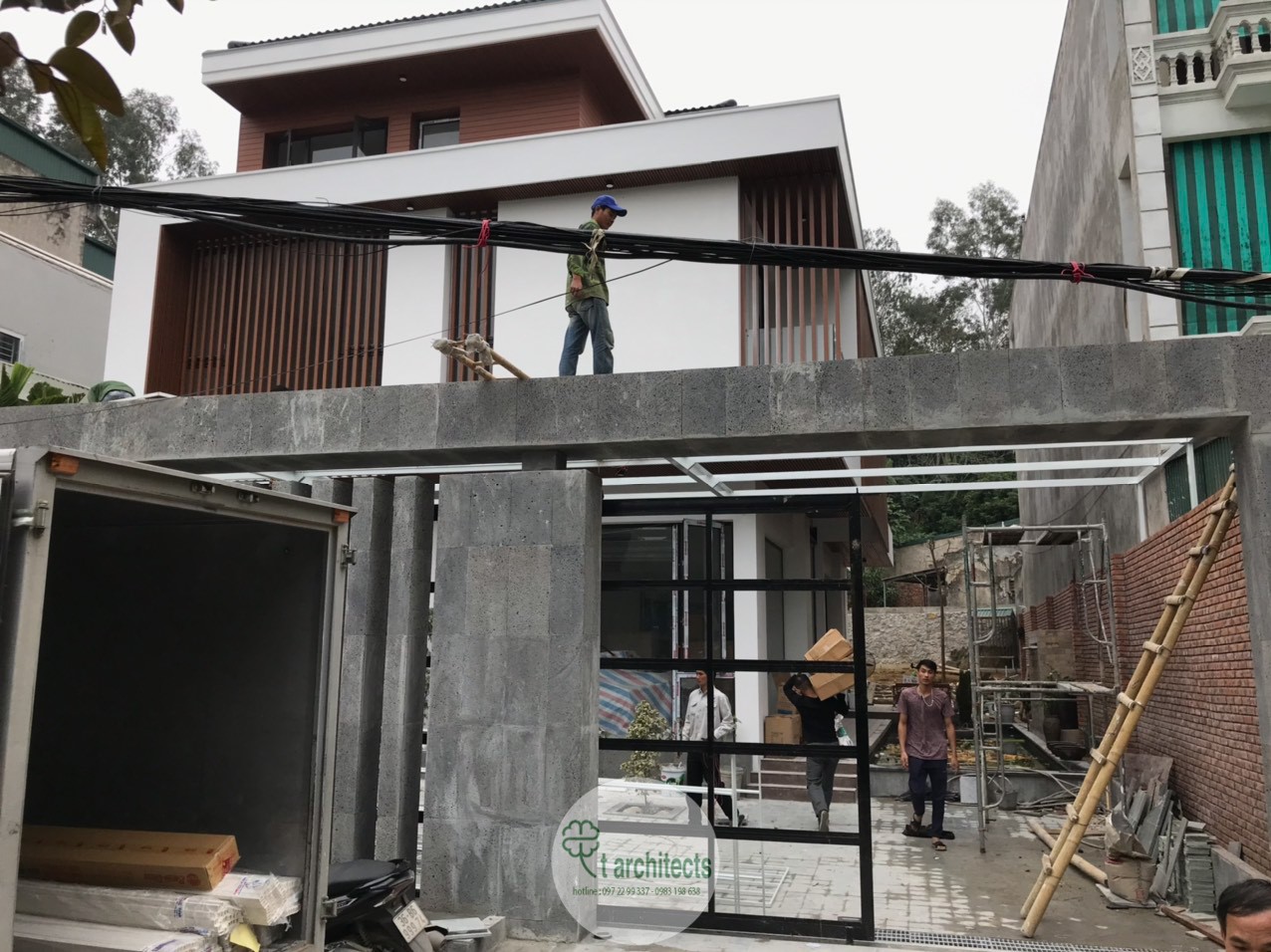 Thiết kế Biệt Thự tại Thanh Hóa Villa hiện đại nhà chú Hùng- Thanh Hóa 1589765921 7