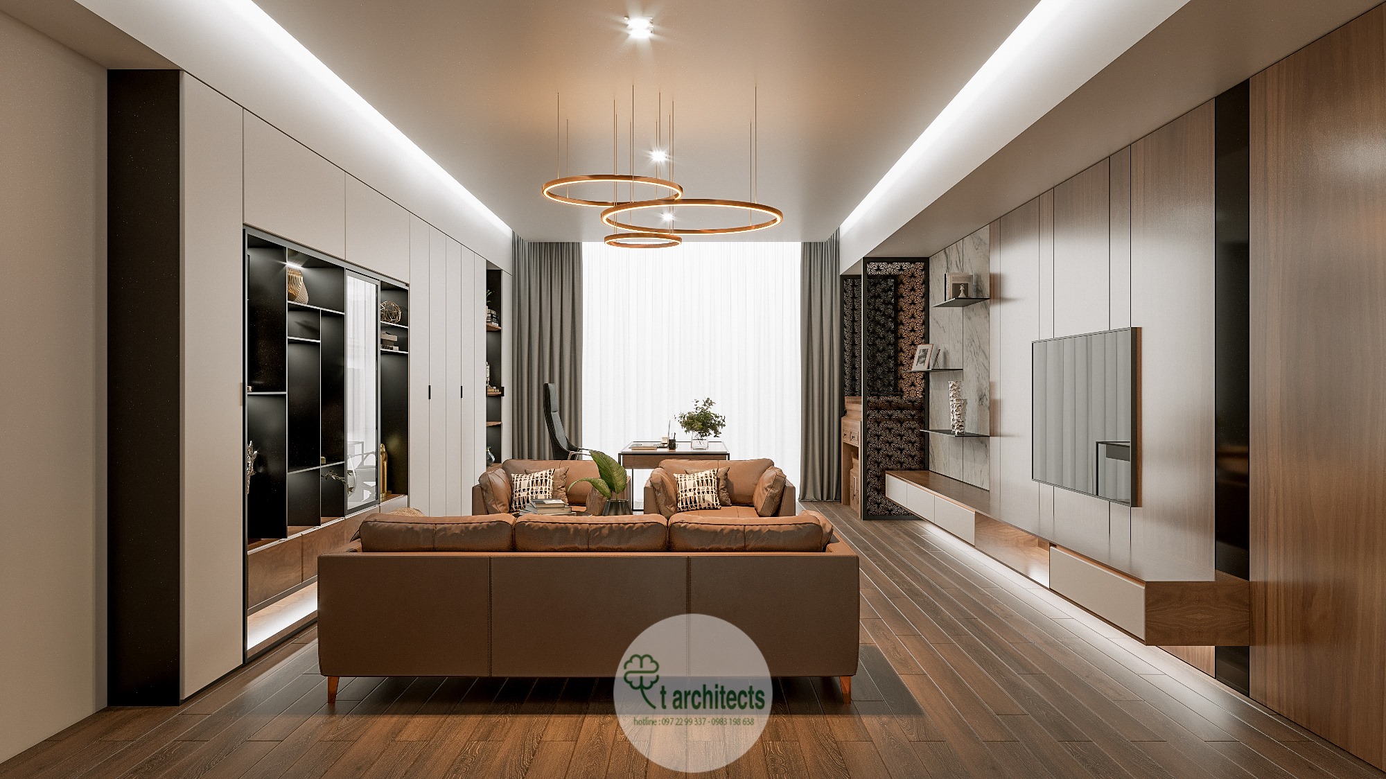 Thiết kế nội thất Nhà Mặt Phố tại Hà Nội Nội thất nhà lô a Nguyên 1589768074 14