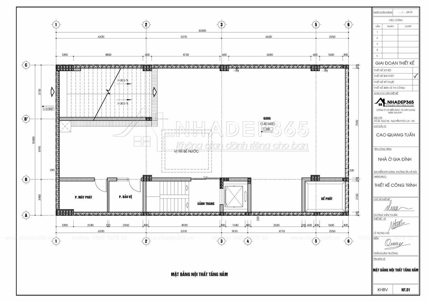Thiết kế Nhà Mặt Phố tại Hà Nội Nhà Ở 5 Tầng Kết Hợp Văn Phòng Cho Thuê Diện Tích 10×20m 1589872779 16