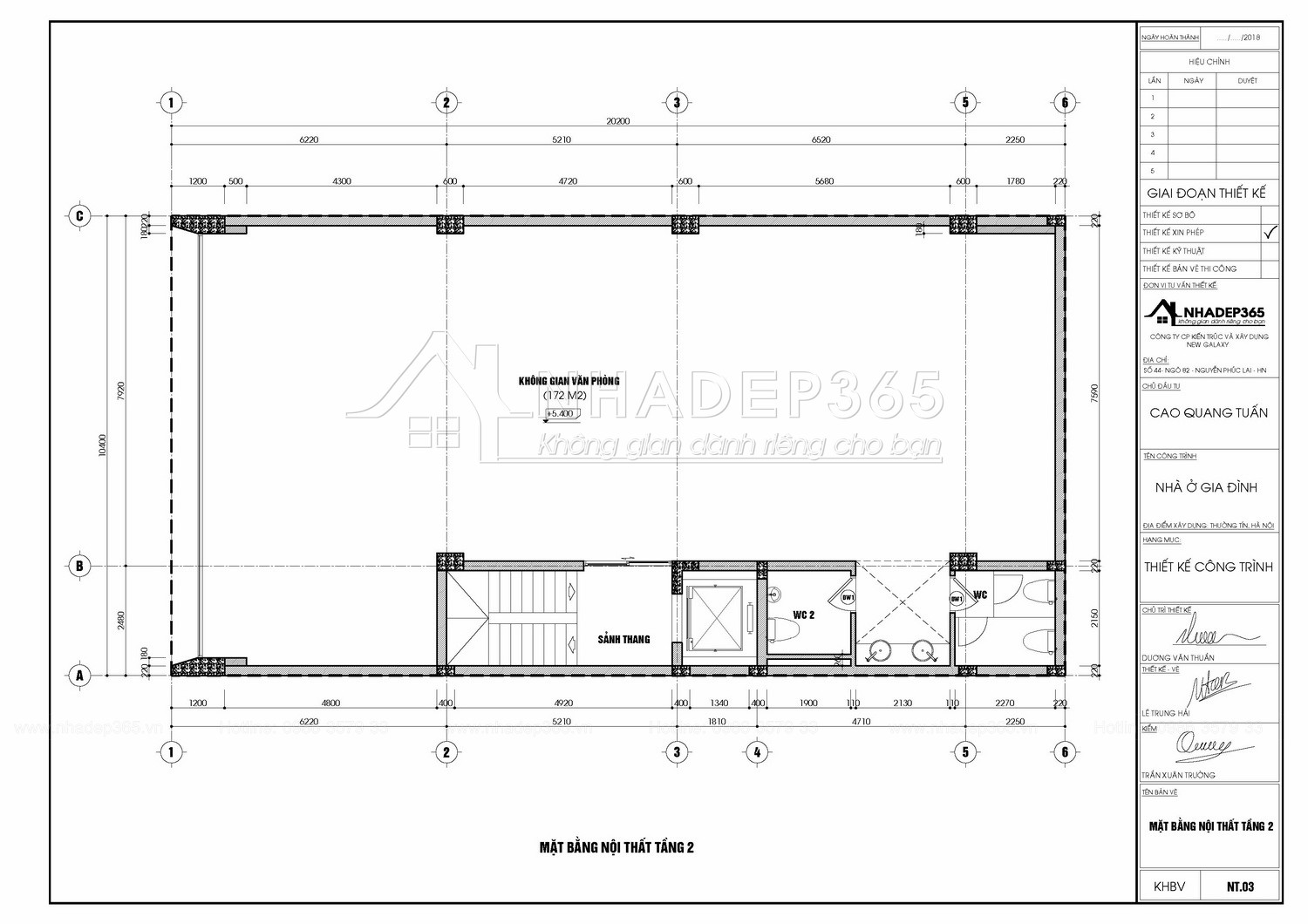 Thiết kế Nhà Mặt Phố tại Hà Nội Nhà Ở 5 Tầng Kết Hợp Văn Phòng Cho Thuê Diện Tích 10×20m 1589872779 18