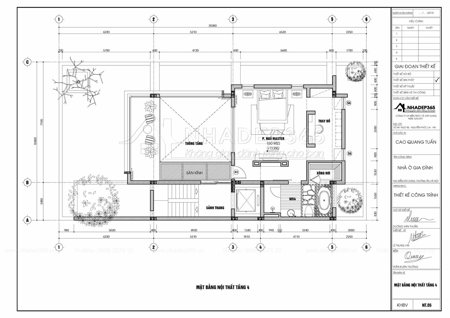 Thiết kế Nhà Mặt Phố tại Hà Nội Nhà Ở 5 Tầng Kết Hợp Văn Phòng Cho Thuê Diện Tích 10×20m 1589872780 20