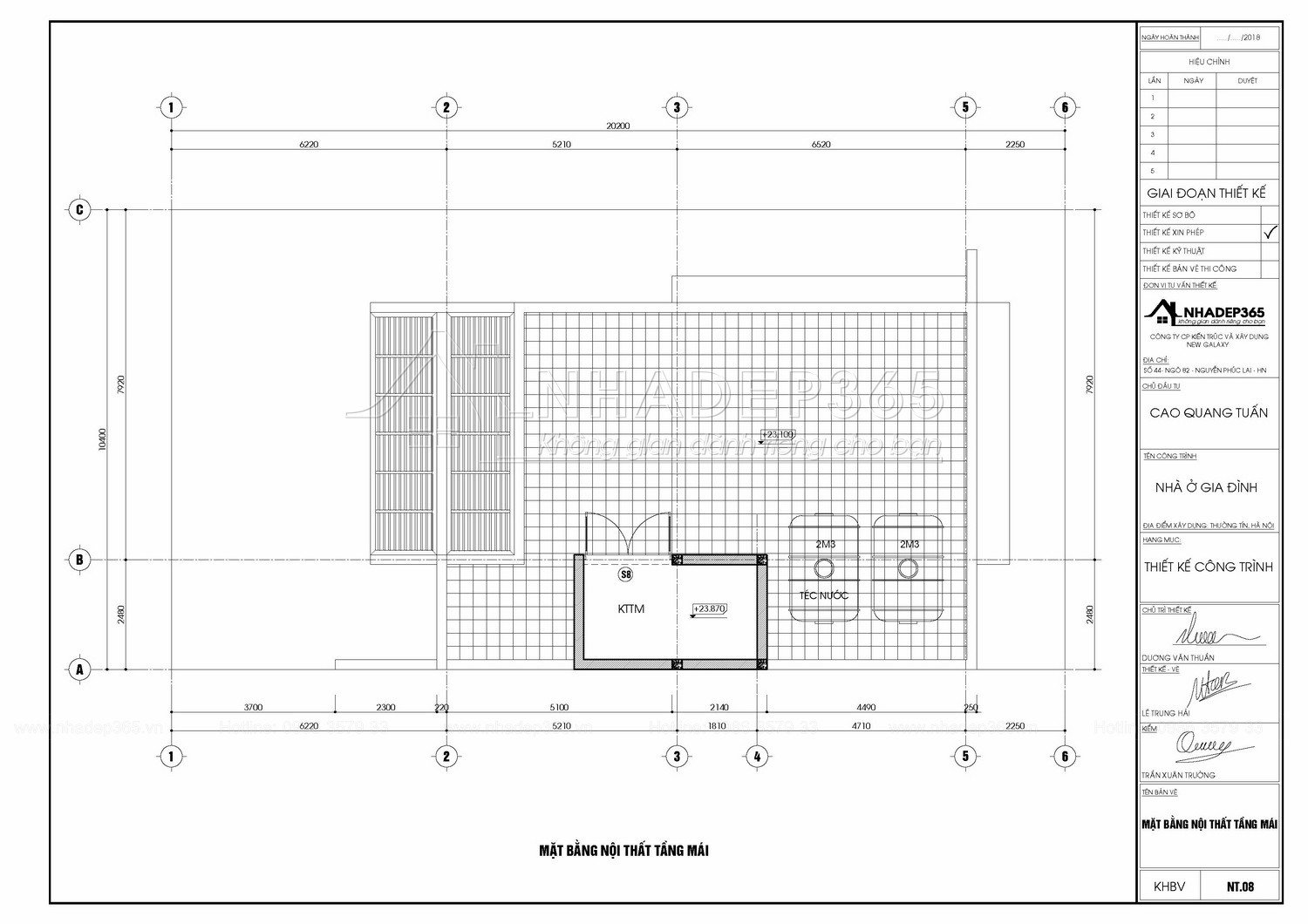 Thiết kế Nhà Mặt Phố tại Hà Nội Nhà Ở 5 Tầng Kết Hợp Văn Phòng Cho Thuê Diện Tích 10×20m 1589872780 23