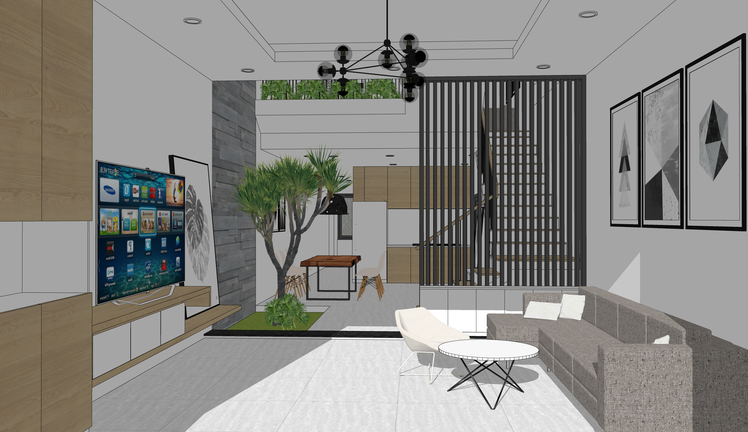 Thiết kế Nhà Mặt Phố tại Đà Nẵng DNG.MRTHANH-HOUSE 1590061078 3