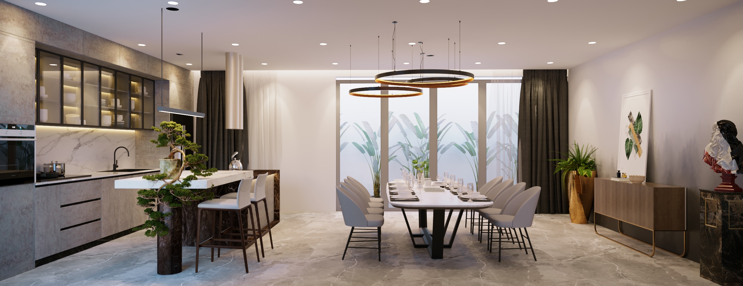 Thiết kế nội thất Biệt Thự tại Bình Dương NỘI THẤT NHÀ ANH TUẤN 1590079630 1