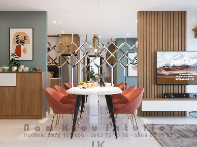 Thiết kế nội thất Chung Cư tại Hà Nội Vinhomes Smart City