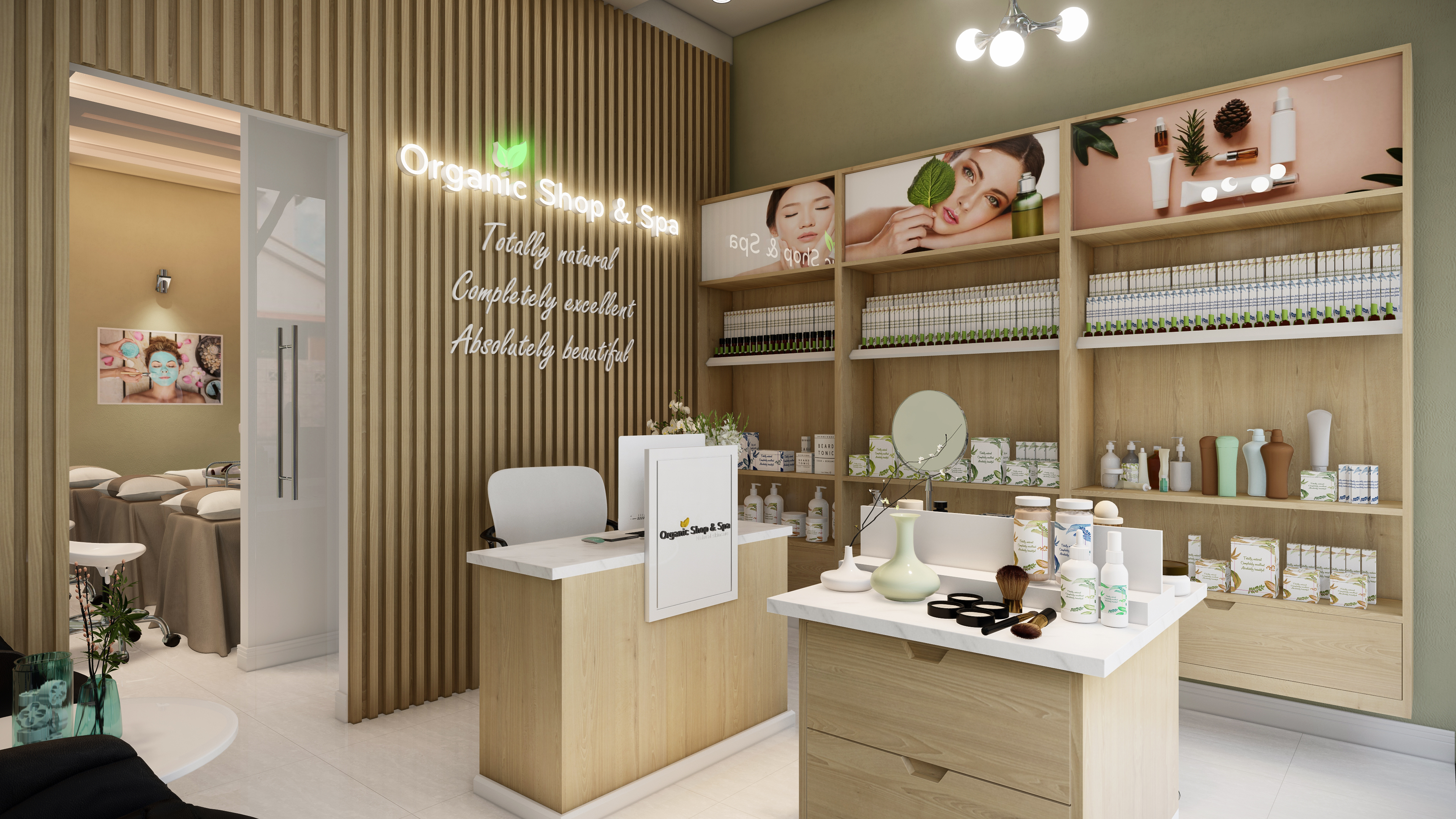 Thiết kế nội thất Spa tại Hồ Chí Minh HCM.MRGIANG-SHOP&SPA 1590203831 2