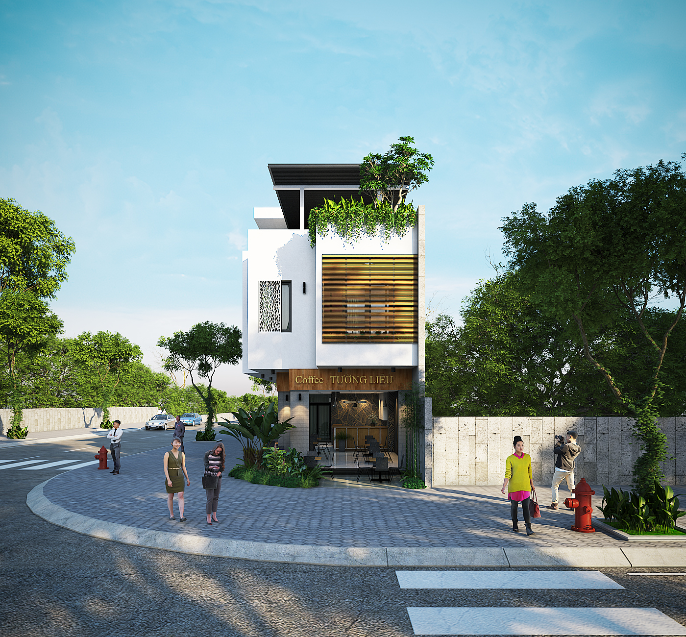 Thiết kế Nhà Mặt Phố tại Đà Nẵng DNG.MRTUONG-HOUSE 1590205964 0