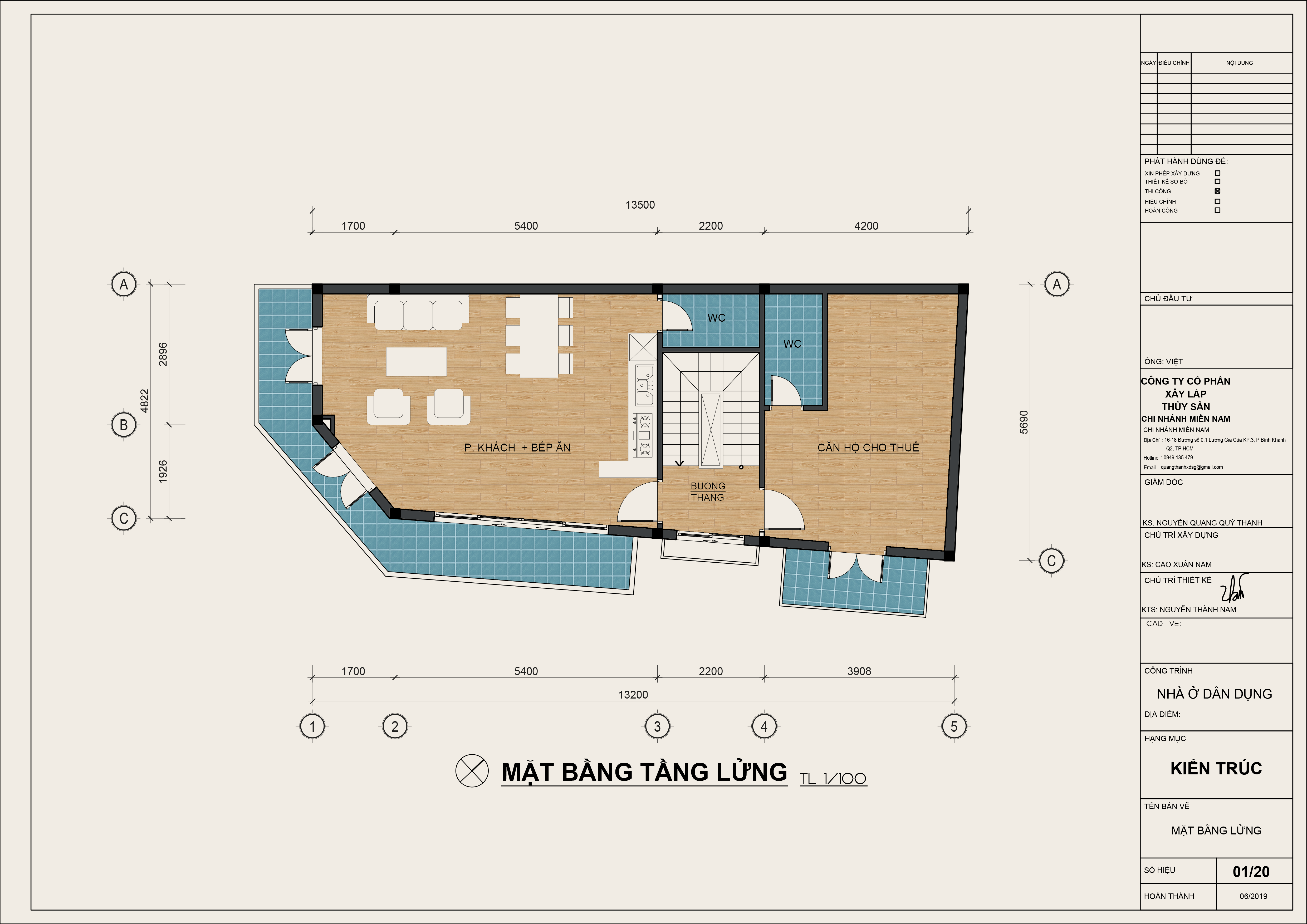 Thiết kế Nhà Mặt Phố tại Hồ Chí Minh V - HOUSE - QUẬN 2 1590372391 5
