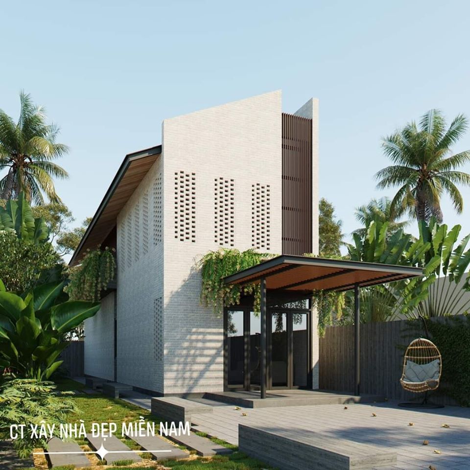 Thiết kế Nhà tại Tiền Giang Cấp 4 Gác Lửng Tiền Giang 1590546991 0