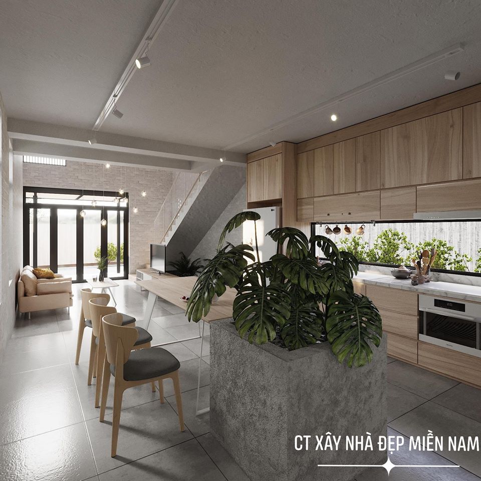 Thiết kế Nhà tại Tiền Giang Cấp 4 Gác Lửng Tiền Giang 1590546992 1