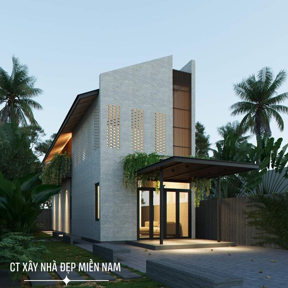 Thiết kế Nhà tại Tiền Giang Cấp 4 Gác Lửng Tiền Giang 1590546993 2