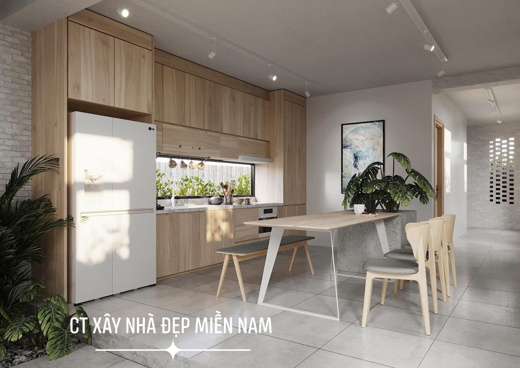 Thiết kế Nhà tại Tiền Giang Cấp 4 Gác Lửng Tiền Giang 1590546993 5