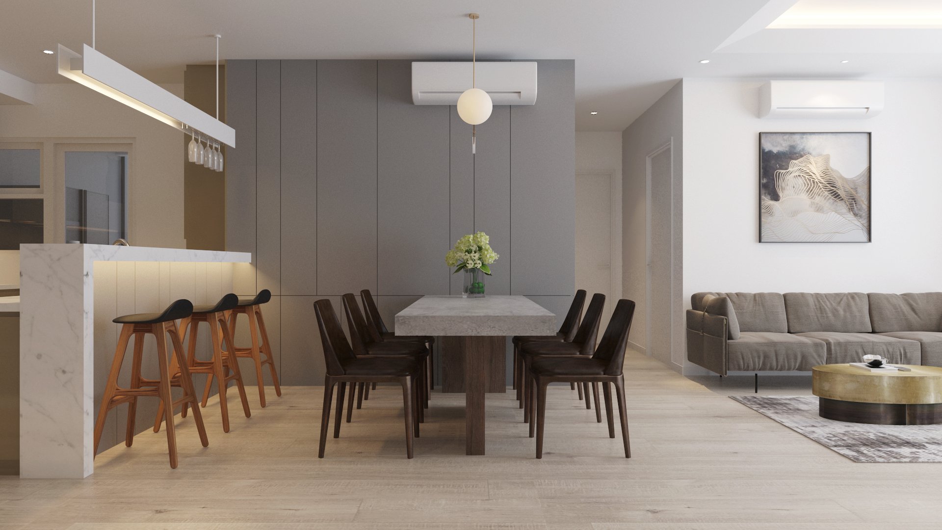 Thiết kế nội thất Chung Cư tại Hồ Chí Minh Estella Height 3107 1590740023 2