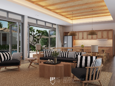 Thiết kế nội thất Biệt Thự tại Đắk Lắk BM House